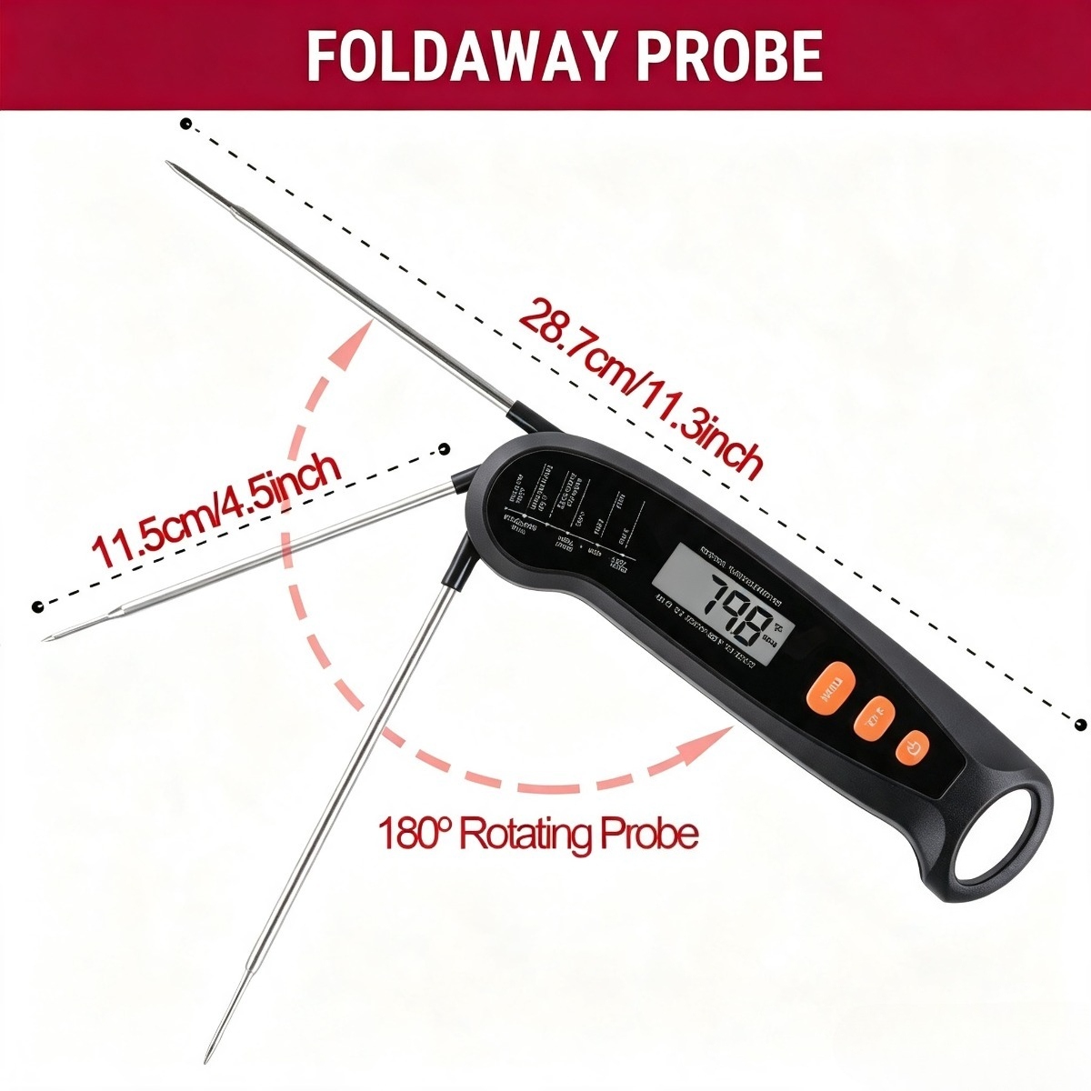 Termometer Makanan Digital unt - Home Cooking Fast Foods ulasan dan harga