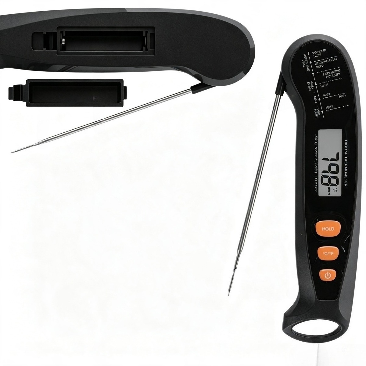 Termometer Makanan Digital unt - Home Cooking Fast Foods ulasan dan harga