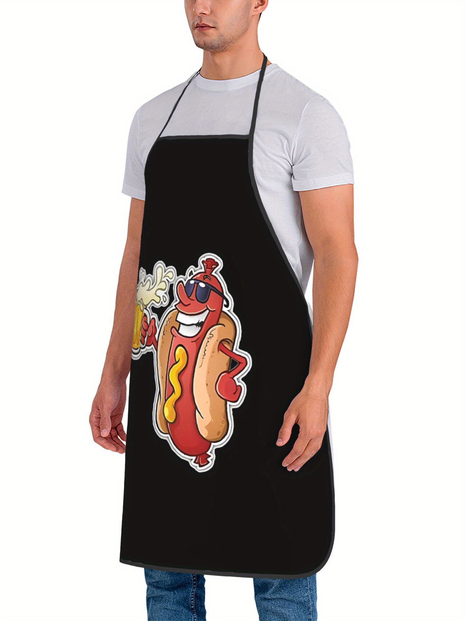 Celemek Cetak Pola Hot Dog, Ce - Home Cooking Fast Foods ulasan dan harga